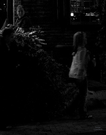 A Ghost Walks By