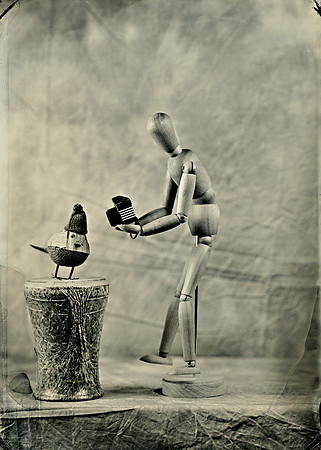 "collodion, wet plate, ferrotype, tintype, still life, paparazzi"