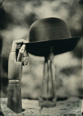 wet plate collodion, still life