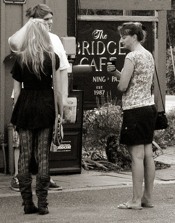 "People, Street Scenes, Pondered Artifacts"