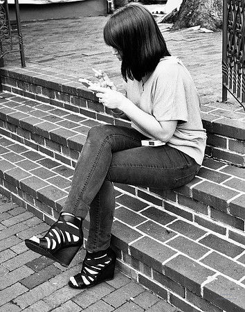 "People, Street Scenes, Pondered Artifacts"