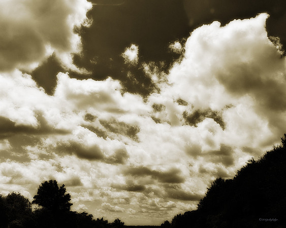 atmosphere, darkness, ethereal, landscapes, the sky, color, impressionism