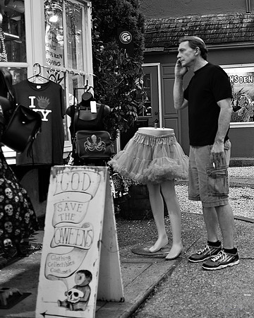 "People, Street Scenes, Pondered Artifacts"