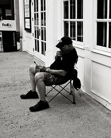 "People, Street Scenes, Pondered Artifacts"