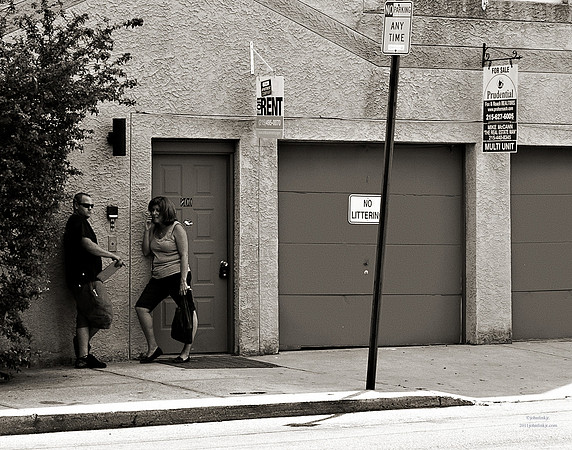 "People, Street Scenes, Pondered Artifacts"