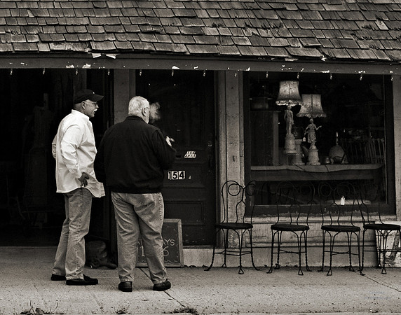 "People, Street Scenes, Pondered Artifacts"