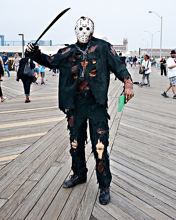 2013 World Record Breaking Zombie Walk (9,592) - Asbury Park, NJ. Zombies, Asbury Park, NJ