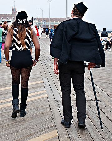 2013 World Record Breaking Zombie Walk (9,592) - Asbury Park, NJ. Zombies, Asbury Park, NJ