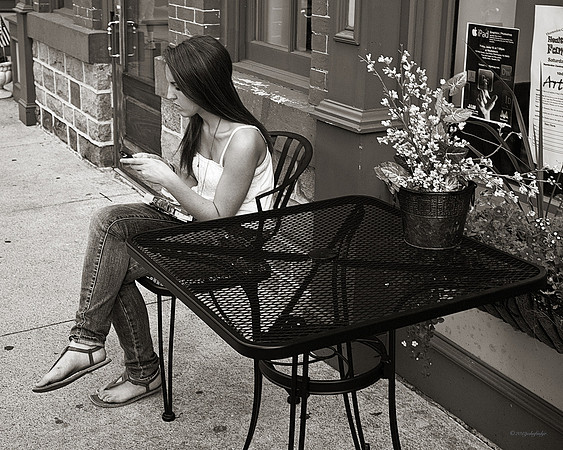 "People, Street Scenes, Pondered Artifacts"