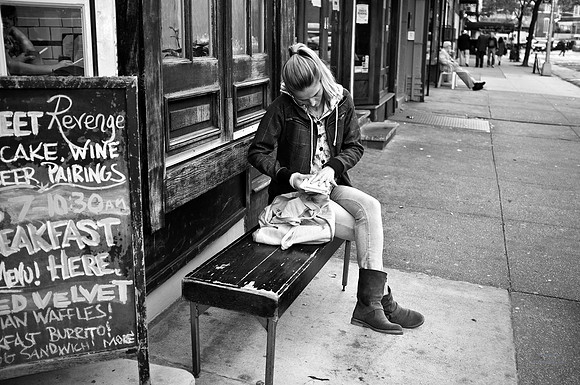 "People, Street Scenes, Pondered Artifacts"