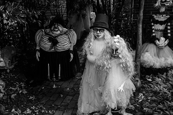halloween, displays, Skeletons, horror,