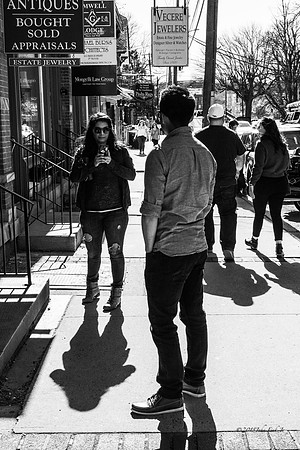 street photography, people, B&W, street scenes