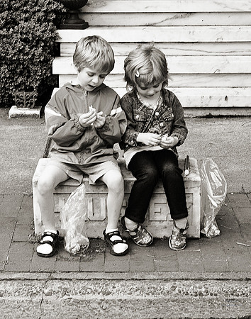 "People, Street Scenes, Pondered Artifacts"