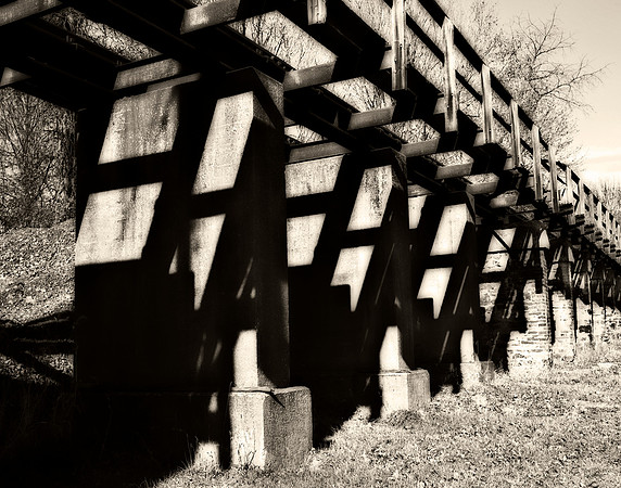 Old Pennington Railroad Tracks & Over-pass