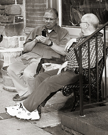 "People, Street Scenes, Pondered Artifacts"