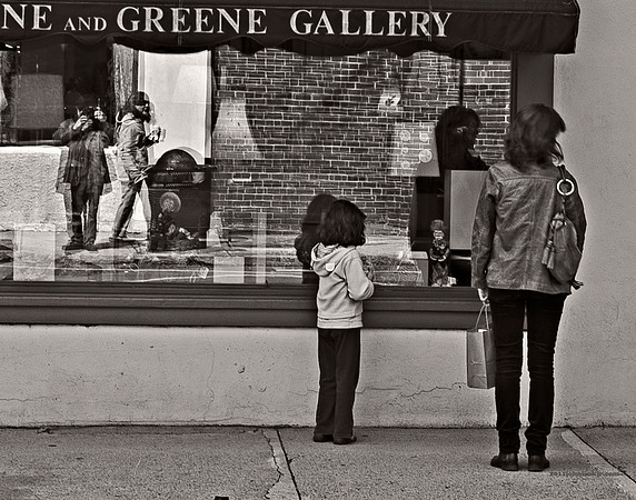 "People, Street Scenes, Pondered Artifacts"