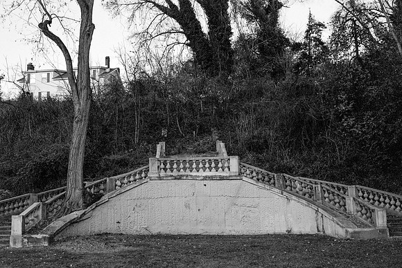 Ruins Of The Victorian Era  StaircaseWhite City Amusement Park, Hamilton, New Jersey