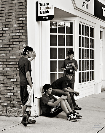 "People, Street Scenes, Pondered Artifacts"