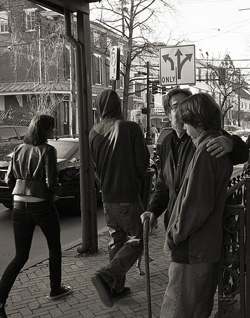 "People, Street Scenes, Pondered Artifacts"