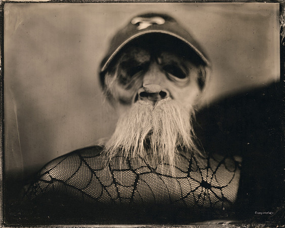 wet plate collodion, still life, the jokerman series, cabaret
