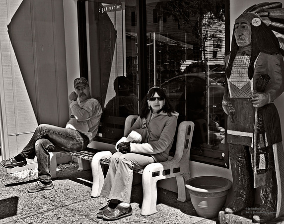 "People, Street Scenes, Pondered Artifacts"