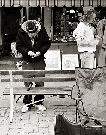 "People, Street Scenes, Pondered Artifacts"