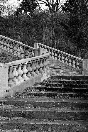 Ruins Of The Victorian Era  StaircaseWhite City Amusement Park, Hamilton, New Jersey