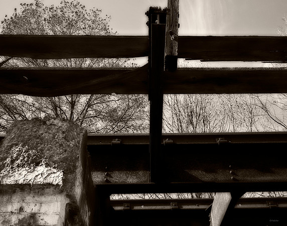 Old Pennington Railroad Tracks & Over-pass
