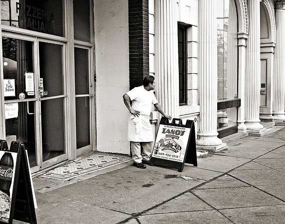 "People, Street Scenes, Pondered Artifacts"
