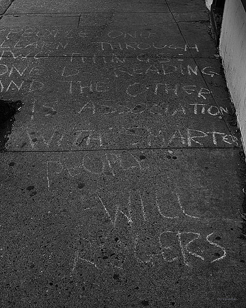 "People, Street Scenes, Pondered Artifacts"