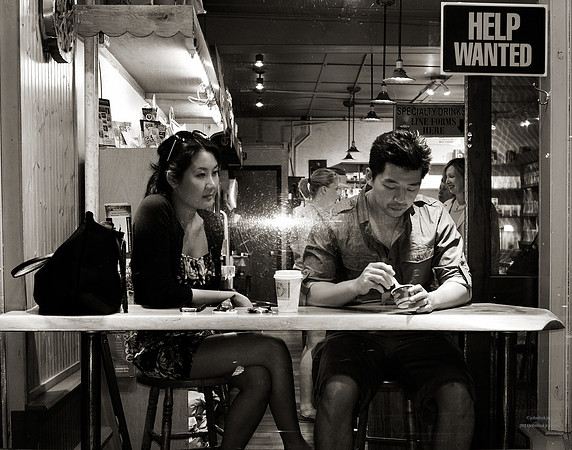 "People, Street Scenes, Pondered Artifacts"