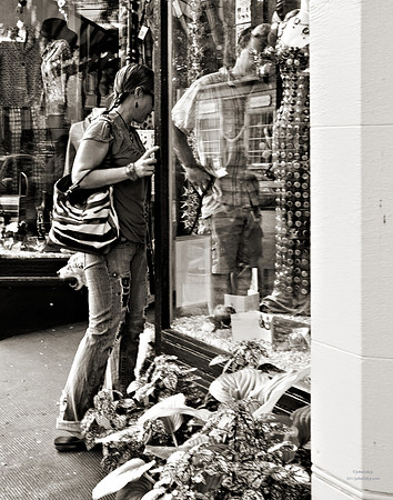 "People, Street Scenes, Pondered Artifacts"