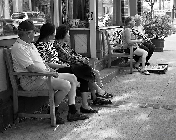 "People, Street Scenes, Pondered Artifacts"