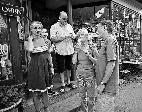 "People, Street Scenes, Pondered Artifacts"