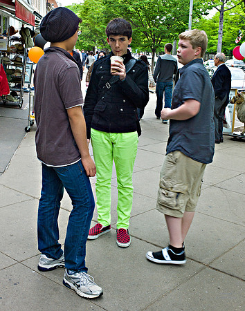 "People, Street Scenes, Pondered Artifacts"