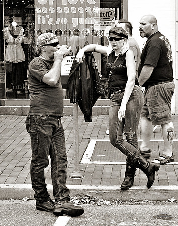 "People, Street Scenes, Pondered Artifacts"