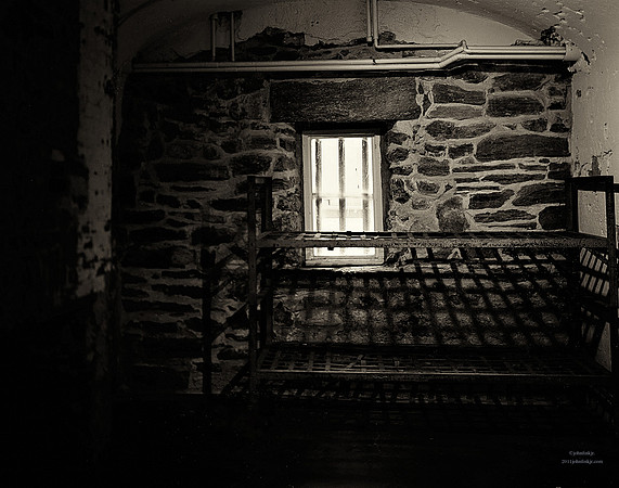 Cell In The Historic Burlington County Jail, Mt Holly, NJ