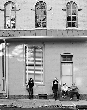 "People, Street Scenes, Pondered Artifacts"