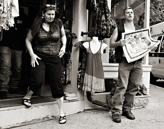 "People, Street Scenes, Pondered Artifacts"