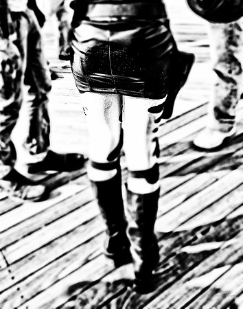 Leathered