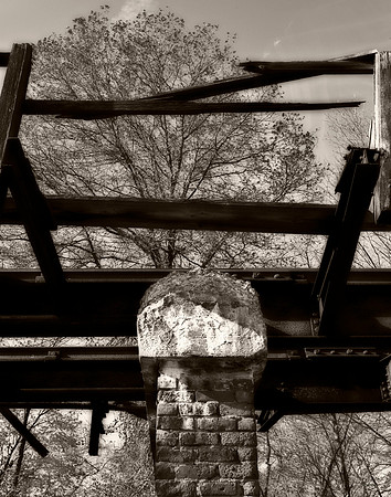 Old Pennington Railroad Tracks & Over-pass