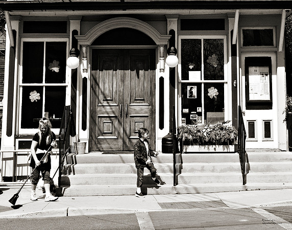 "People, Street Scenes, Pondered Artifacts"