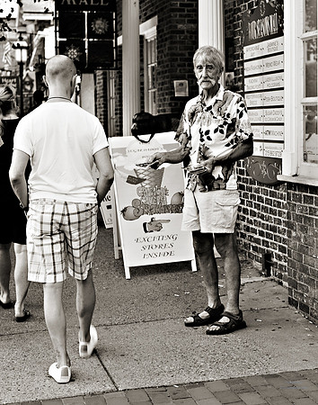 "People, Street Scenes, Pondered Artifacts"