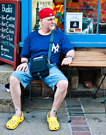 "People, Street Scenes, Pondered Artifacts"