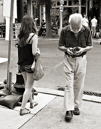 "People, Street Scenes, Pondered Artifacts"