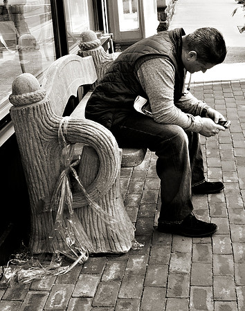 "People, Street Scenes, Pondered Artifacts"