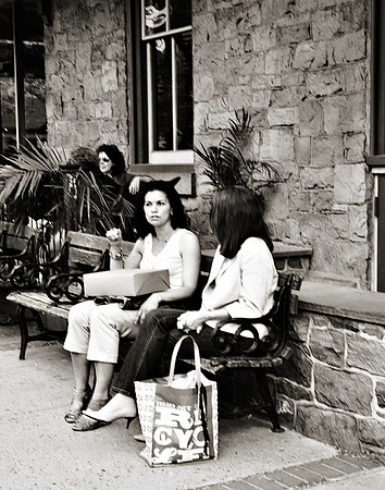 "People, Street Scenes, Pondered Artifacts"