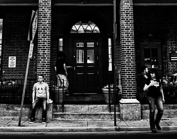 "People, Street Scenes, Pondered Artifacts"
