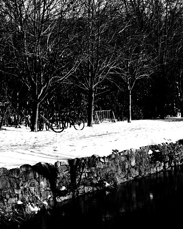 Bicycle On The Canal
