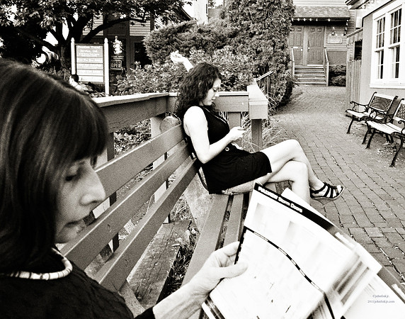 "People, Street Scenes, Pondered Artifacts"